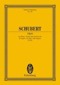 KLAVIERTRIO ES OP.100 D929 POCHE