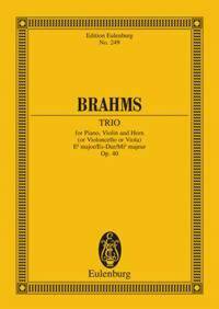 TRIO MI B OP. 40 POCHE