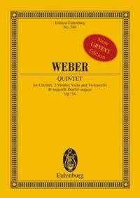 QUINTET BB MAJOR OP. 34 JV 182-WEV P.11 POCHE