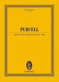 ODE ON ST. CECILIA'S DAY 1692 POCHE