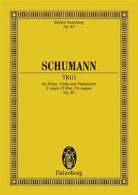 PIANO TRIO F MAJOR OP. 80 POCHE