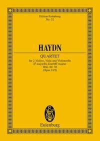 QUARTETTO OP. 33 N. 2 MI B (HOB III/38) POCHE