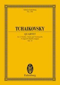 STREICHQUARTET F OP.22 POCHE