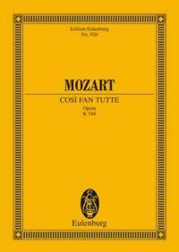 COSI FAN TUTTE KV588 POCHE