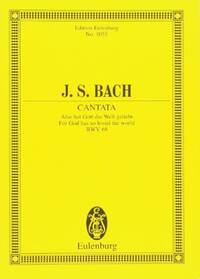 CANTATA NO. 68 (FERIA 2 PENTECOSTES) BWV 68 POCHE