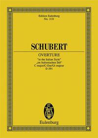 OUVERTURE DO (NELLO STILE ITALIANO) (D 591) POCHE