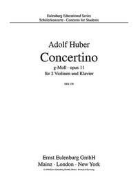 CONCERTO IN G MINOR - 1ST POSITION. OP. 11. 2 VIOLINS AND PIANO.