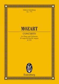 CONCERTO PER PF K 595 SI B (BLUME) POCHE
