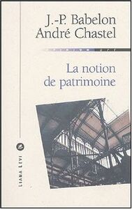 La notion de patrimoine