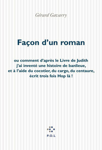 Façon d'un roman