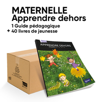 LOT - APPRENDRE DEHORS MATERNELLE - 40 ALBUMS