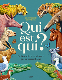 Qui est qui ? - Différencie les animaux qui se ressemblent !