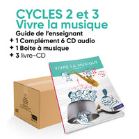 LOT - VIVRE LA MUSIQUE - ÉLÉMENTAIRE + LIVRES-CD