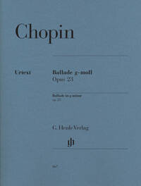 BALLADE EN SOL MINEUR OP. 23