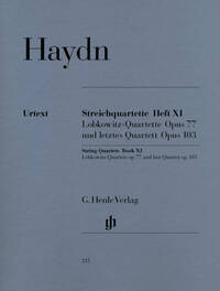 QUATUORS A CORDES VOLUME 11 OP. 77 ET OP. 103 (QUARTUORS LOBKOWITZ ET DERNIER QUATUOR)