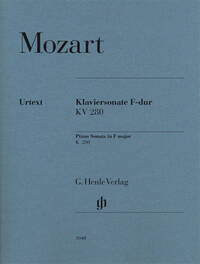 SONATE POUR PIANO EN FA MAJEUR K. 280 (189E)