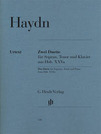 DEUX DUOS HOB. XXVA:2 UND 1 POUR SOPRANO, TENOR ET PIANO