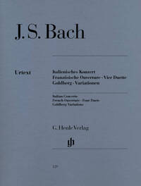 CONCERTO ITALIEN, OUVERTURE FRANCAISE, QUATRE DUOS, VARIATIONS GOLDBERG