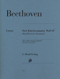3 SONATES POUR PIANO WOO 47