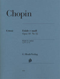 ETUDE EN UT MINEUR OP. 10 N 12 (REVOLUTION)