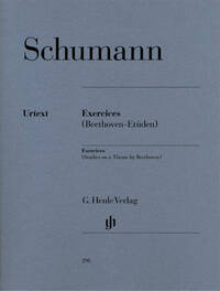 EXERCICES - ETUDES EN FORME DE VARIATIONS LIBRES SUR UN THEME DE BEETHOVEN (PREMIERE EDITION)