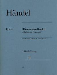 SONATES POUR FLUTE VOLUME 2, "HALLENSER SONATEN"