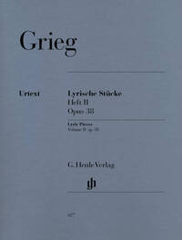 PIECES LYRIQUES VOLUME 2, OP. 38