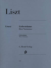FRANZ LISZT : REVES D'AMOUR, 3 NOCTURNES - PIANO