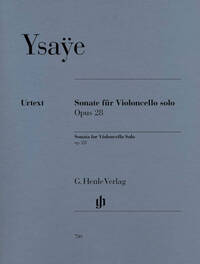 SONATE OP. 28 POUR VIOLONCELLE SEUL