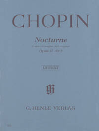 NOCTURNE EN SOL MAJEUR OP. 37 N 2