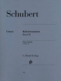 FRANZ SCHUBERT : PIANO SONATAS, VOLUME II - SONATES POUR PIANO, VOLUME 2