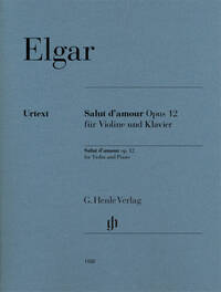 SALUT D'AMOUR OP. 12 POUR VIOLON ET PIANO