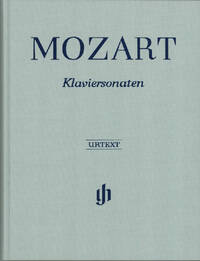 WOLFGANG AMADEUS MOZART : EDITION INTEGRALE DES SONATES POUR PIANO  - COUVERTURE RIGIDE EN LIN