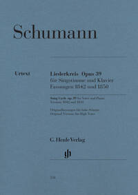 LIEDERKREIS OP. 39, VERSIONS 1842 ET 1850