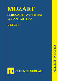 SERENADE "GRAN PARTITA" POUR 2 HAUTBOIS, 2 CLARINETTES, 2 CORS DE BASSET, 4 CORS, 2 BASSONS ET CONTR