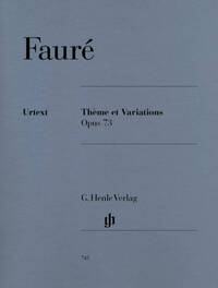 THEME ET VARIATIONS OP. 73 POUR PIANO