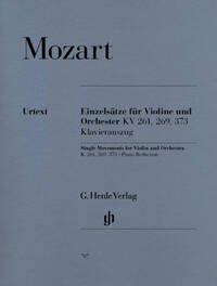 MOUVEMENTS SEPARES POUR VIOLON ET ORCHESTRE K. 261, 269 ET 373