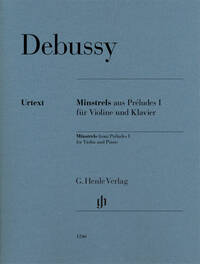 MINSTRELS DE PRELUDES I POUR VIOLON ET PIANO