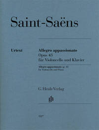 ALLEGRO APPASSIONATO OP. 43 POUR VIOLONCELLE ET PIANO