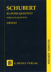 QUINTETTE EN LA MAJEUR OP. POSTH. 114 D 667 POUR PIANO, VIOLON, ALTO, VIOLONCELLE ET CONTREBASSE (QU