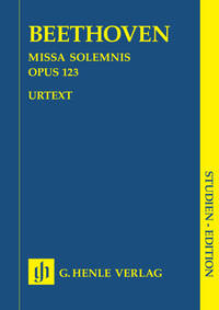 MISSA SOLEMNIS EN RE MAJEUR OP. 123