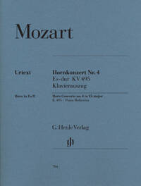 CONCERTO POUR COR N  4 EN MI BEMOL MAJEUR K. 495