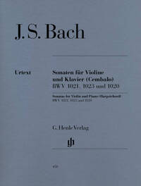 SONATES POUR VIOLON BWV 1020, 1021,1023