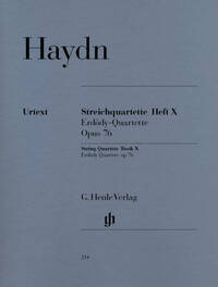 QUATUORS A CORDES VOLUME 10 OP. 76 (QUATUORS ERDODY)