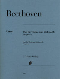 DUO POUR VIOLON ET VIOLONCELLE, FRAGMENT