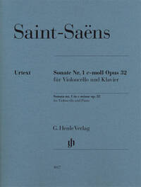 SONATE POUR VIOLONCELLE N 1 EN UT MINEUR OP. 32