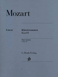 WOLFGANG AMADEUS MOZART : SONATES POUR PIANO, VOLUME 2