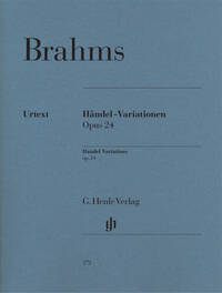 VARIATIONS SUR UN THEME DE HAENDEL OP. 24