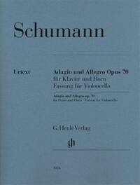 ADAGIO ET ALLEGRO OP. 70 VERSION VIOLONCELLE PIANO