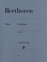 LUDWIG VAN BEETHOVEN : ECOSSAISES WOO 83 ET WOO 86 - PIANO